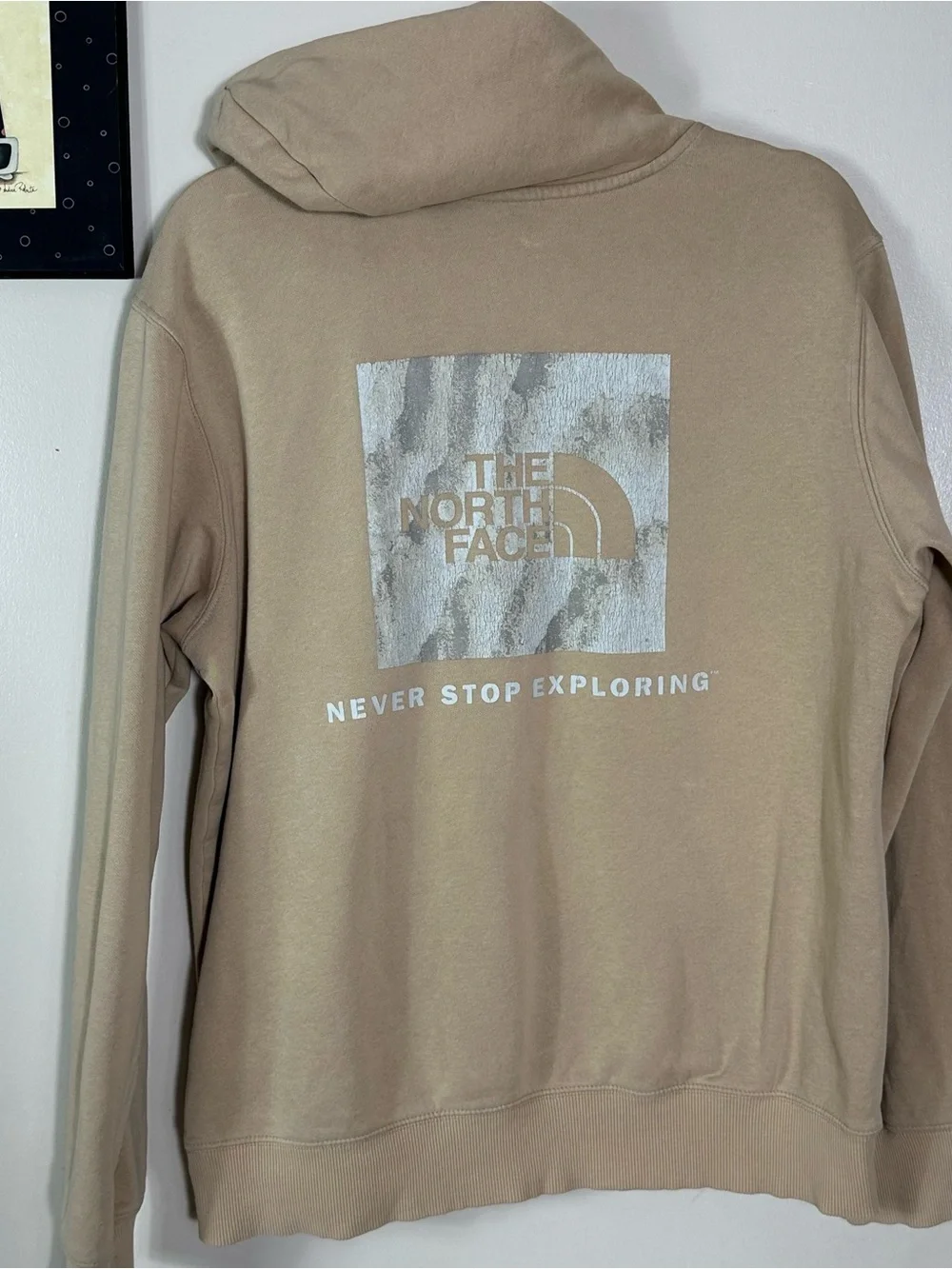 The North Face Beige/Tan Pullover Hoodie